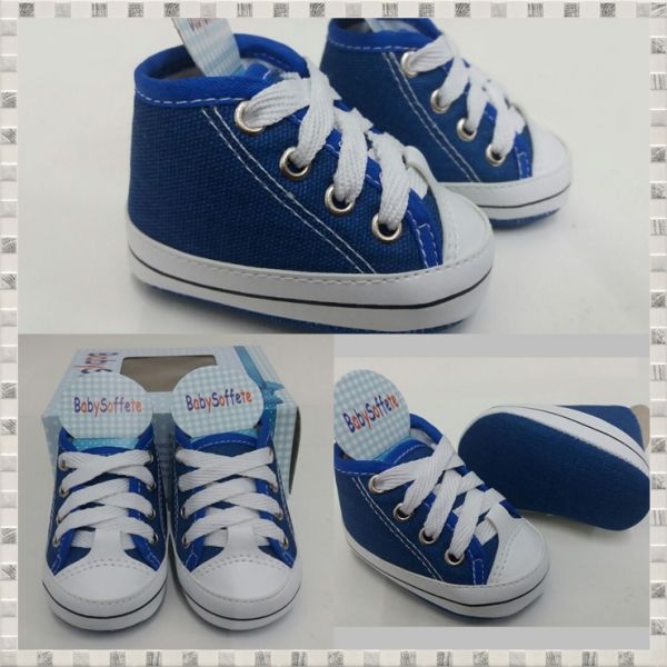 Tênis Azul Jeans cano alto Tam. G